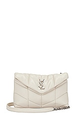 FWRD Renew Saint Laurent Toy Puffer Loulou Bag in Crema Soft, view 1, click to view large image.