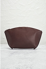 FWRD Renew The Row Dante Clutch in Burgundy, view 2, click to view large image.