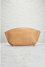 FWRD Renew The Row XL Dante Clutch in Light Cuir, view 3, click to view large image.