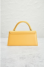 FWRD Renew JACQUEMUS Le Chiquito Long Bag in Dark Yellow, view 3, click to view large image.