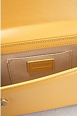 FWRD Renew JACQUEMUS Le Chiquito Long Bag in Dark Yellow, view 5, click to view large image.