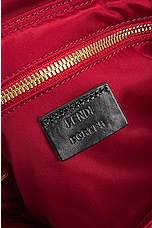 FWRD Renew Fendi X Porter Mama Baguette 3 Way Shoulder Bag in Red, view 5, click to view large image.