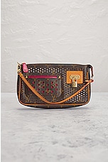 FWRD Renew Louis Vuitton Pouch Pochette Accessoires Shoulder Bag in Brown, view 2, click to view large image.