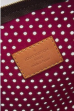 FWRD Renew Louis Vuitton Pouch Pochette Accessoires Shoulder Bag in Brown, view 5, click to view large image.