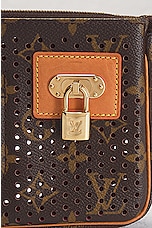 FWRD Renew Louis Vuitton Pouch Pochette Accessoires Shoulder Bag in Brown, view 6, click to view large image.