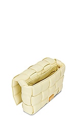 FWRD Renew Bottega Veneta Padded Cassette Crossbody Bag in Zest Washed & Gold, view 5, click to view large image.