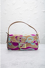 FWRD Renew Fendi Mama Baguette Shoulder Bag in Multi, view 2, click to view large image.