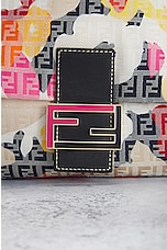 FWRD Renew Fendi Zucchino Flower Shoulder Bag in Multi, view 6, click to view large image.