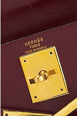 FWRD Renew Hermes Kelly 28 Handbag in Bordeaux, view 5, click to view large image.