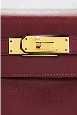 FWRD Renew Hermes Kelly 32 Handbag in Bordeaux, view 6, click to view large image.