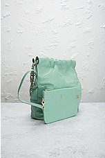 FWRD Renew Chanel Chain Buckle Bag in Mint, view 4, click to view large image.