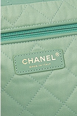 FWRD Renew Chanel Chain Buckle Bag in Mint, view 5, click to view large image.