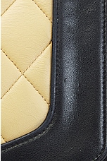 FWRD Renew Chanel Diana Bicolor Lambskin Quilted Shoulder Bag in Beige, view 9, click to view large image.