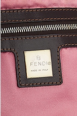 FWRD Renew Fendi Zucca Baguette Shoulder Bag in Brown, view 5, click to view large image.