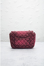 FWRD Renew Chanel Quilted Turnlock Chain Shoulder Bag in Burgundy, view 3, click to view large image.