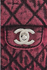 FWRD Renew Chanel Quilted Turnlock Chain Shoulder Bag in Burgundy, view 6, click to view large image.