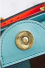 FWRD Renew Gucci Bamboo Diana Handbag in Turquoise, view 9, click to view large image.