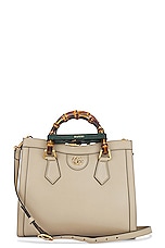 FWRD Renew Gucci Diana 2 Way Handbag in Taupe, view 1, click to view large image.
