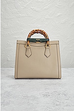 FWRD Renew Gucci Diana 2 Way Handbag in Taupe, view 3, click to view large image.