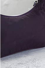 FWRD Renew ESG Luxury Prada Mini Hobo Bag in Purple, view 7, click to view large image.