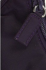 FWRD Renew ESG Luxury Prada Mini Hobo Bag in Purple, view 8, click to view large image.