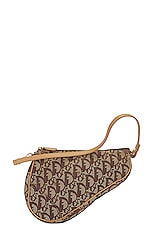 FWRD Renew Dior Trotter Saddle Bag in Beige, view 1, click to view large image.