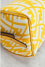 FWRD Renew Fendi Coated Canvas Shoulder Bag in Yellow, view 8, click to view large image.