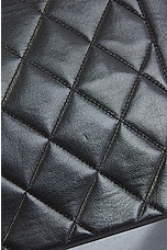 FWRD Renew Chanel Matelasse Quilted Turnlock Chain Flap Shoulder Bag in Black, view 8, click to view large image.