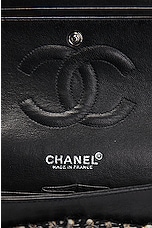 FWRD Renew Chanel Tweed Turnlock Chain Shoulder Bag in Black, view 5, click to view large image.