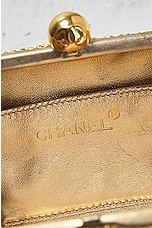FWRD Renew Chanel Raffia Chain Shoulder Bag in Beige, view 5, click to view large image.