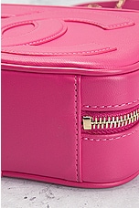 FWRD Renew Chanel Lambskin Chain Shoulder Bag in Pink, view 9, click to view large image.
