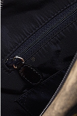 FWRD Renew Dior Denim Bowler Saddle Bag in Blue, view 8, click to view large image.