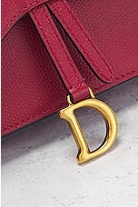 FWRD Renew Dior Saddle Waist Bag in Red, view 6, click to view large image.