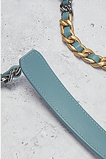 FWRD Renew Chanel Tweed 2 Way Flap Chain Shoulder Bag in Light Blue, view 9, click to view large image.