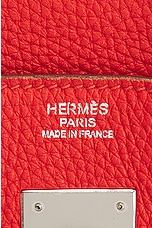 FWRD Renew Hermes Birkin 30 Handbag in Orange, view 5, click to view large image.