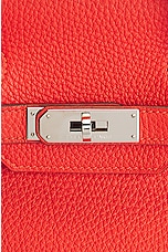 FWRD Renew Hermes Birkin 30 Handbag in Orange, view 6, click to view large image.