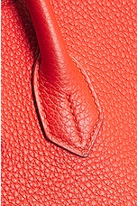 FWRD Renew Hermes Birkin 30 Handbag in Orange, view 8, click to view large image.