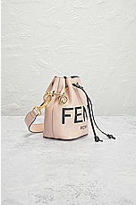 FWRD Renew Fendi Mon Tresor Bucket Bag in Beige, view 4, click to view large image.