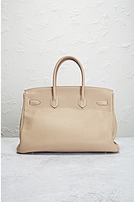 FWRD Renew Hermes Birkin 35 Togo Handbag in Dove, view 3, click to view large image.