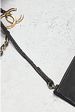 FWRD Renew Chanel Quilted Chain Bucket Bag in Black, view 10, click to view large image.