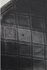 FWRD Renew Chanel Quilted Chain Bucket Bag in Black, view 8, click to view large image.