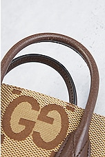FWRD Renew Gucci GG Jumbo 2 Way Handbag in Brown, view 8, click to view large image.