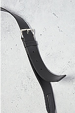 FWRD Renew Prada 2 Way Shoulder Bag in White & Black, view 9, click to view large image.