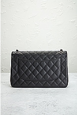 FWRD Renew Chanel Matelasse Chain Flap Shoulder Bag in Black, view 3, click to view large image.