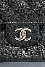 FWRD Renew Chanel Matelasse Chain Flap Shoulder Bag in Black, view 6, click to view large image.