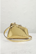 FWRD Renew THE ATTICO Midnight Clutch in Hot Gold, view 2, click to view large image.
