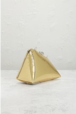 FWRD Renew THE ATTICO Midnight Clutch in Hot Gold, view 4, click to view large image.