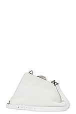 FWRD Renew THE ATTICO Day Off Shoulder Bag in White, view 1, click to view large image.