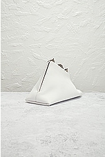 FWRD Renew THE ATTICO Day Off Shoulder Bag in White, view 4, click to view large image.