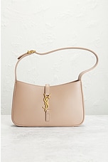 FWRD Renew Saint Laurent Le 5 A 7 Hobo Bag in Rosy Sand, view 2, click to view large image.